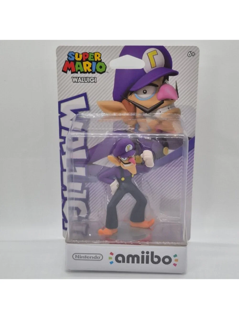 Waluigi amiibo Super Mario Series Nintendo Wii U 3DS New Sealed